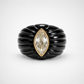 Black Onyx Aurelia Ring
